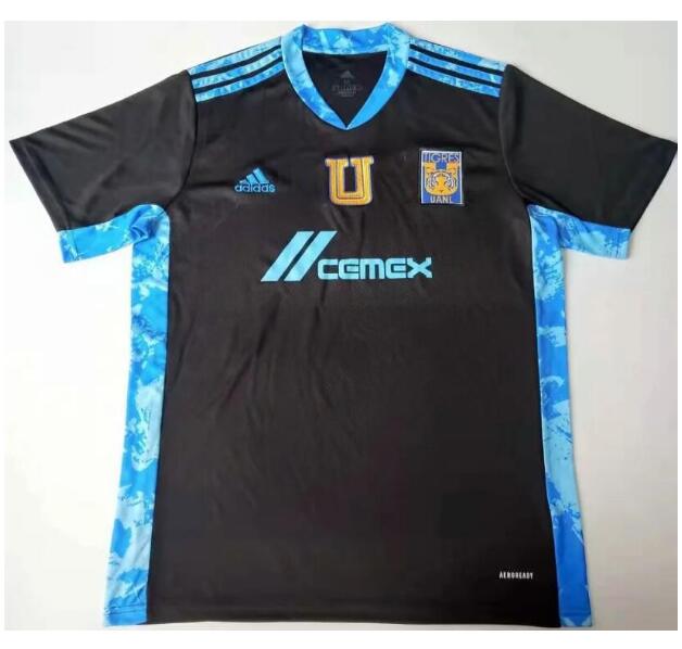 2021/22 Tigres UANL Black Goalkeeper Soccer jersey Shirt